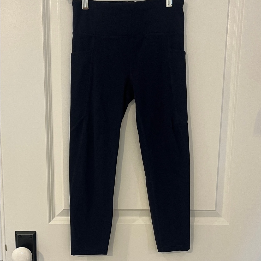 Athleta Girl Navy High-Rise Stash Capri